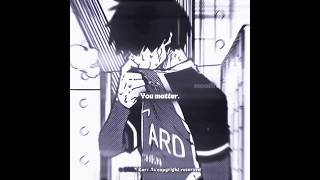 You Matter | Happy Men’s Mental Health Month | #animeedit #edit #fy #anime #viral #trending #fyp#amv