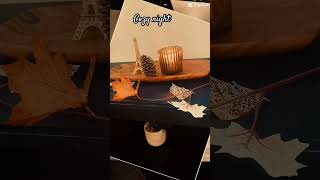 A slow, cozy moment . 🍂☕ #cozyvlog #cozynight #cozyafternoon #aesthetic #slowmoments #vlogshorts