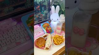 🎀Mcdonalds Land of Cuteness🌷✨#desksetup #cozyvibes #asmr #unboxing #foodandtravel #techgadgets