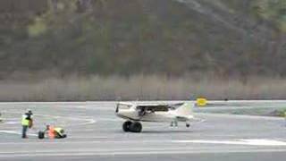 100 Foot Landing by Airplane