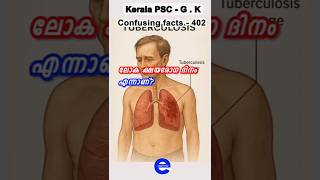 When is World Tuberculosis Day? Kerala PSC G.K | Kerala PSC GK |