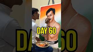 Sabse let hum hi h..😔🤯 (day60) #minivlog #ashortaday #artistlife #painting #trending #shorts
