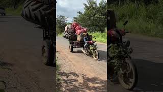 King for motorcycles 😂 🔥#truck #roadking #truckinglife #bigtruck