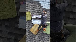 Hand-nailing The Good ol’ fashioned way! #roof #handnailing #roofer #onedayroof #roofing #contractor