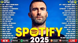 Pop Song 2025 - Bruno Mars, Adele, Dua Lipa, Ed Sheeran, Selena Gomez, Maroon 5, Taylor Swift