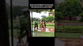 President Murmu With Army Officers – Like A Mother Among Flowers 💐💚🦋 ! #AmritUdyan2025 #army