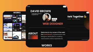 Build A Responsive Personal Portfolio Website Using HTML CSS & JavaScript