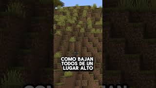 ASI SE BAJA UNA MONTAÑA EN MINECRAFT 😎👌🏻#minecraft #minecraftmemes  #minecrafthumor