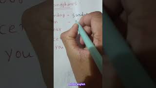 Homophones #english #homophonesinenglish #shorts #youtubeshorts