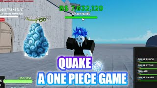 Quake fruit a 0ne piece game #roblox #a0nepiecegame #quake