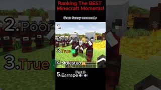 Ranking The FUNNIEST Minecraft Moments!