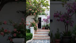 Home Entrance😍 #homeentrance #homedecor #homedesign #rose #decoration