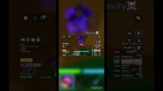 Trying gravity combo in Blox fruit #bloxfurit #roblox #gaming