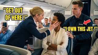 Flight Attendant Slapped a Black Woman in Front of All — Then, the Truth Stunned the Entire Cabin