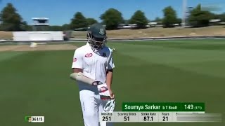 HIGHLIGHTS | SOUMYA SARKAR 149* ( 171 Ball) Vs New Zealand | Auckland #cricket #football 