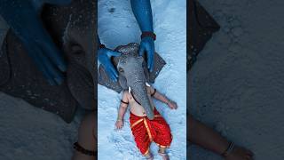 Happy Ganesh Chaturthi 2025🙏🐘🪔🌸#shortsfeed #yputube #trending #viral #ganeshchaturthi #shorts #god