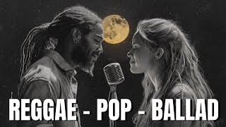 【Reggae Pop Ballad 54】 Moonlit Harmony of Two Hearts – Romantic Reggae Duets in Warm Light