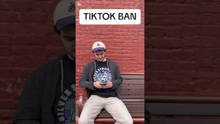 TikTok Ban #shorts #comedy #shortvideo #youtubeshorts #funny #tiktok #viral #ytshorts #sketchcomedy