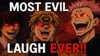 "Top 5 Most Evil Anime Laughs of All Time | Sukuna, Light Yagami, Dio"