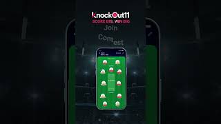 KnockOut11 (Cricket Fantasy Game) #cricket #fantasycricket #ipl #fantasy #cricket