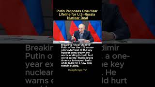 Putin Proposes One-Year Lifeline for U.S.-Russia Nuclear Deal #putin #nuclear #treaty #russia #usa