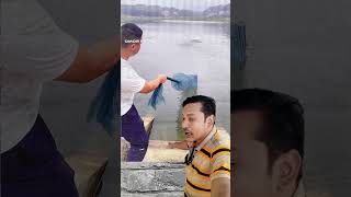 Fishing with the help of cutting-edge technology #attitude #inspiredaily #statusmotivational