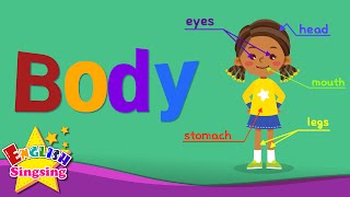 Body - Kids vocabulary - parts of the body - Learn English for kids - English educational video