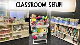 CLASSROOM SETUP DAY 2&3!