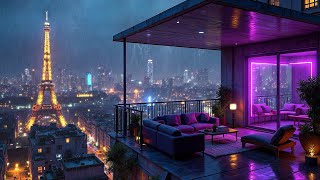 Rain in Paris 🌧️ Chill Lofi Beats for Relaxing & Studying ☔ Lofi Rain Playlist