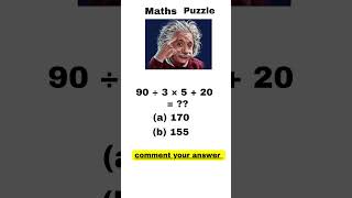Genius person can solve this questions! | 🧐 Maths Brain Test #maths #shorts #respect #viral #bobby