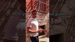 your french tour guide speaks singlish 🇸🇬 🇫🇷 #singlish #funny #languagelearning  #culture