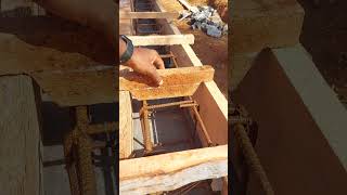 Basement Belt Beam Techniques! 👌#beam #centering #concrete