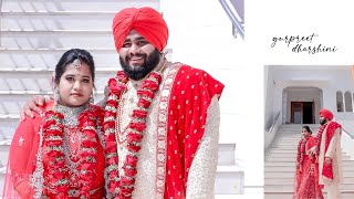 Gurupreeth weds Dharshini  | Two states wedding | Punjabi Wedding in Coimbatore |