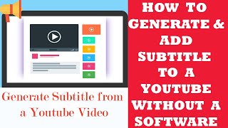 How to Add Subtitle to a Youtube Video for Free