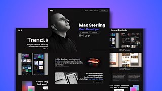 Build A Responsive Personal Portfolio Website Using HTML CSS & JavaScript