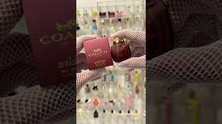 Red is ❤️ mini perfume collection #miniperfume #perfume #perfumecollection #perfumeforwomen