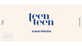 TEEN TEEN 'VERY, ON TOP' ALBUM PREVIEW