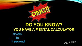 Fast Mental Multiplication Trick | Mental Math Secrets | How to multiply in your head | Mr. Helium