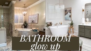 BATHROOM GLOW UP — Dated to Dreamy + 2 More Gorgeous Bathrooms 🤍