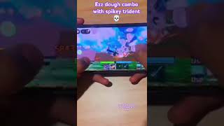 Op one shot dough combo in blox fruit #roblox #bloxfurit #gamming