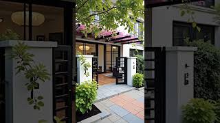 Home Entrance😍 #homeentrance #entrance #exteriordesign #eleganthomes