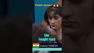 Vinesh phogat DISQUALIFIED 😭 by 100 grams #inspiration #olympics2024 #vineshphogat #wrestling #india