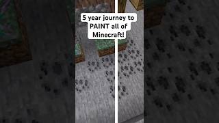 Painting COAL ORE in Minecraft!