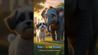 Richie & The Lost Elephant #richiesadventures #animatedshort #aidog #shihtzu #elephant #viralvideo