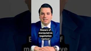 7 STEPS to SPOT and STOP MANIPULATIVE negotiators! #negotiation #business #negotiationskills