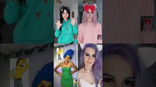 "Sweet, Savage, Iconic or Angelic – Which One’s Totally You? 🎀💜🧃💅"#cosplay2025 #duet #makeup #short