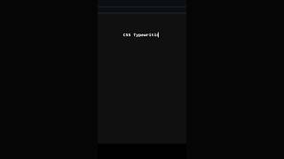 Typing Animation Using Pure CSS! Typewriting effect #cssanimation