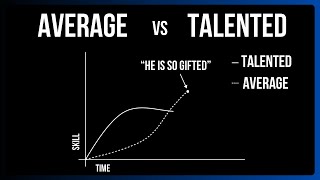 The Traps of Being Talented (B&W Animation)