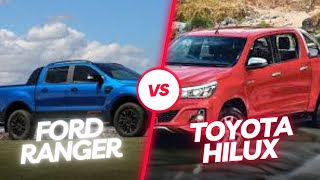Ford Ranger vs. Toyota Hilux: Battle of the Titans #automobile #bakkie #ford #toyota #car