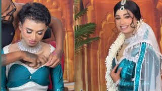 Boy to girl makeover #boytogirl #viralvideo